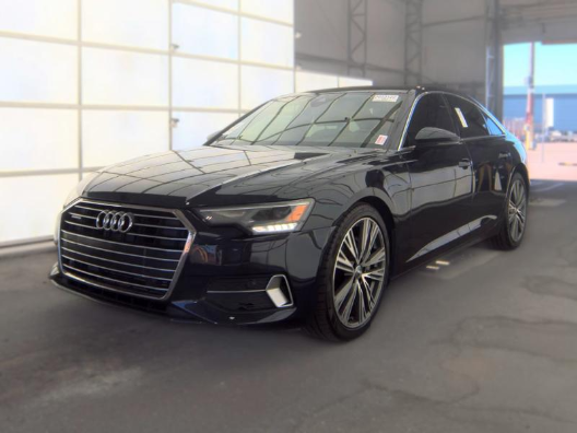 Blue Metallic 2019 Audi A6 Sedan All-Wheel Drive 7-Speed Automatic