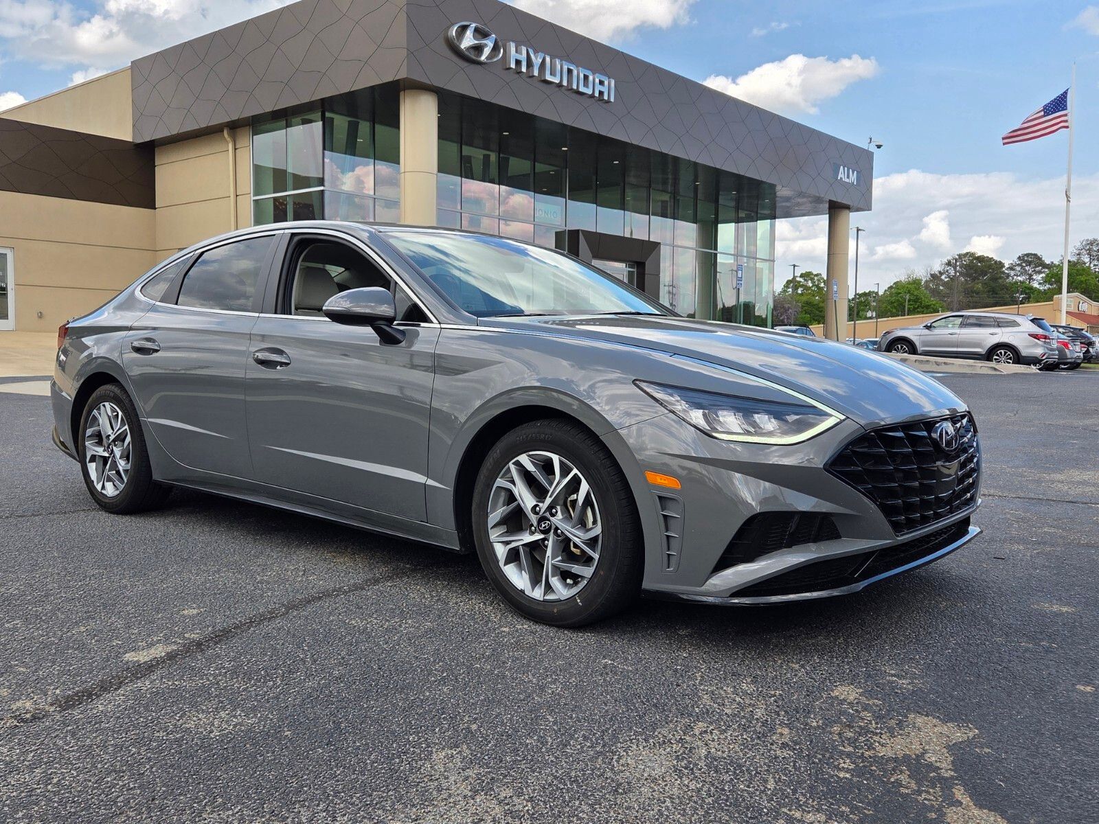 Hampton Gray 2023 Hyundai Sonata SEL FWD Sedan Front-Wheel Drive 8-Speed Automatic