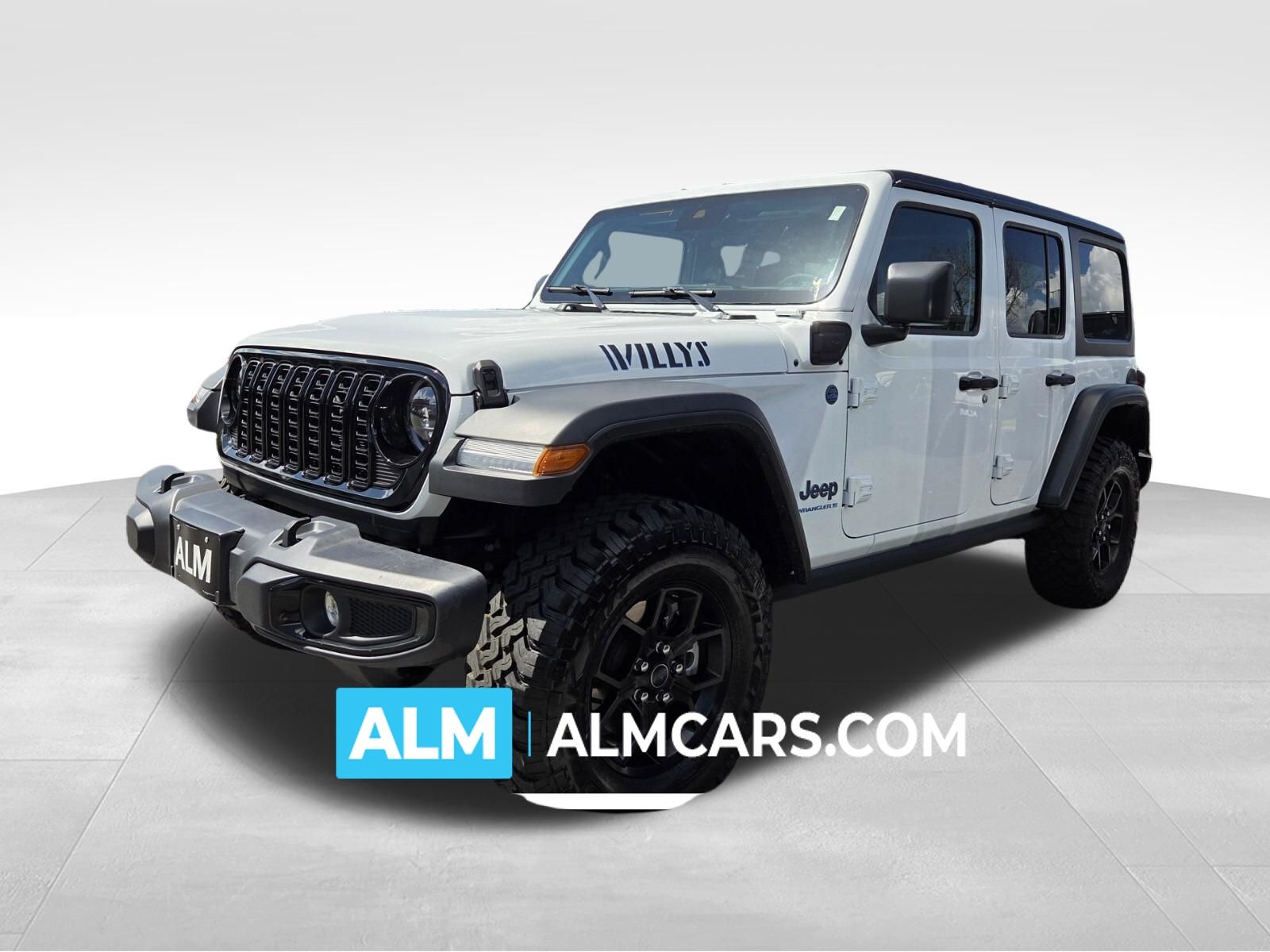 Bright White Clearcoat 2025 Jeep Wrangler 4xe Willys 4WD SUV / Crossover Four-Wheel Drive 8-Speed Automatic