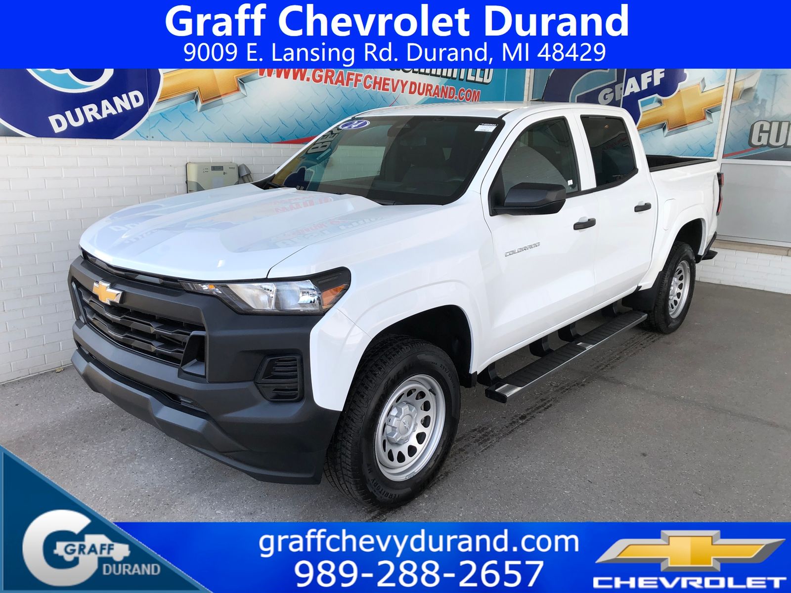 Summit White 2024 Chevrolet Colorado Pickup Truck 4X2 8-Speed Automatic