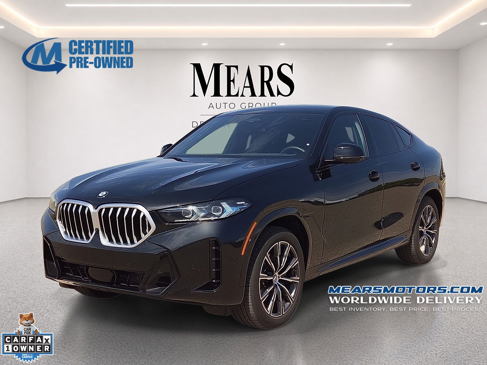 Black Sapphire Metallic 2026 BMW X6 SUV / Crossover All-Wheel Drive 8-Speed Automatic