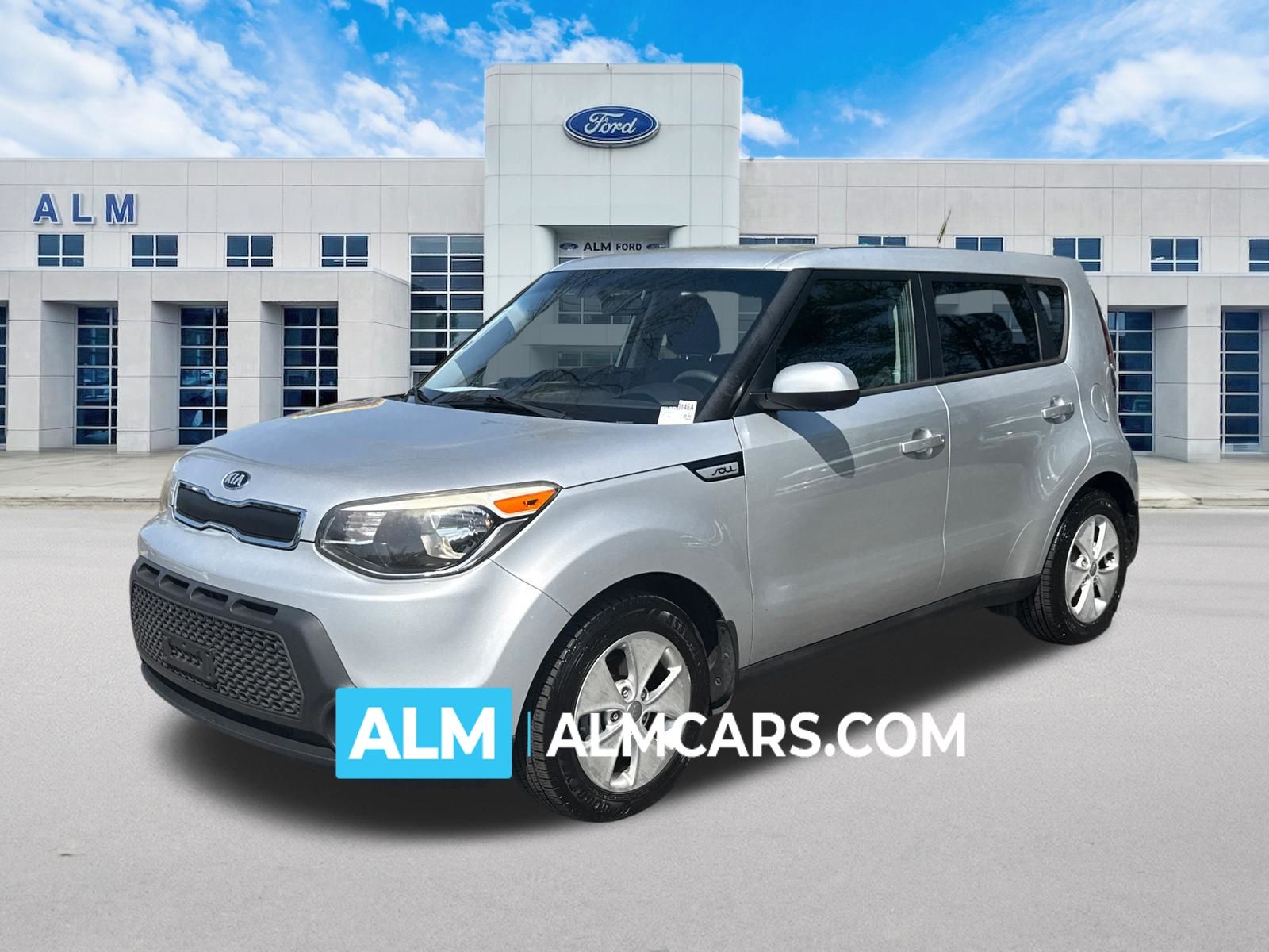 Bright Silver 2016 Kia Soul Base Wagon Front-Wheel Drive 6-Speed Automatic
