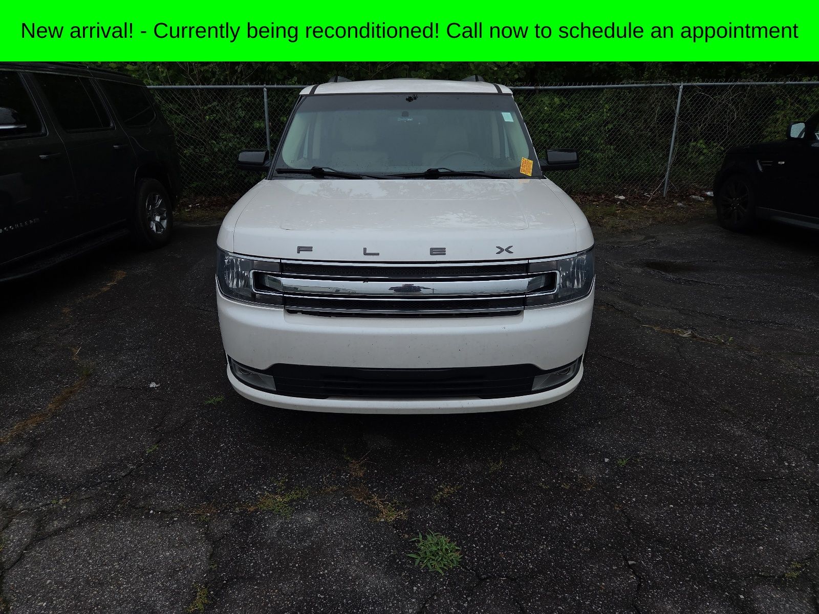 White Platinum Clearcoat Metallic 2018 Ford Flex SEL SUV / Crossover Front-Wheel Drive 6-Speed Automatic