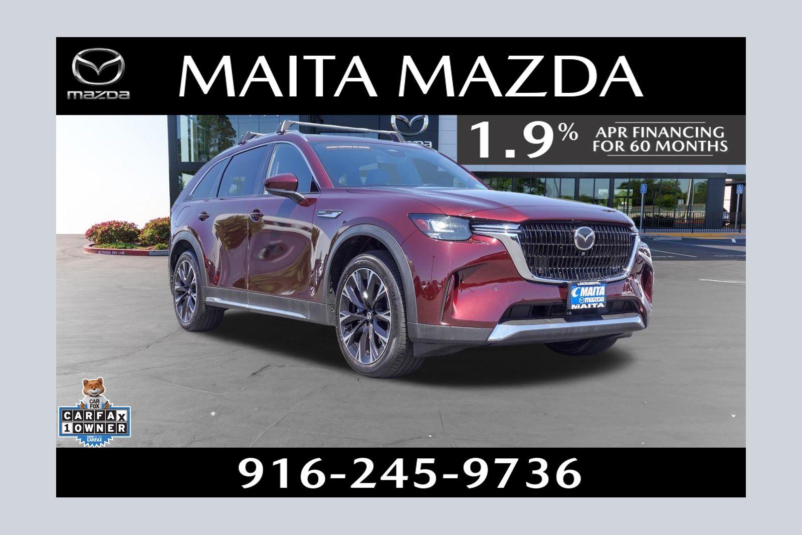 Artisan Red Premium 2024 Mazda CX-90 PHEV Premium Plus AWD SUV / Crossover All-Wheel Drive 8-Speed Automatic