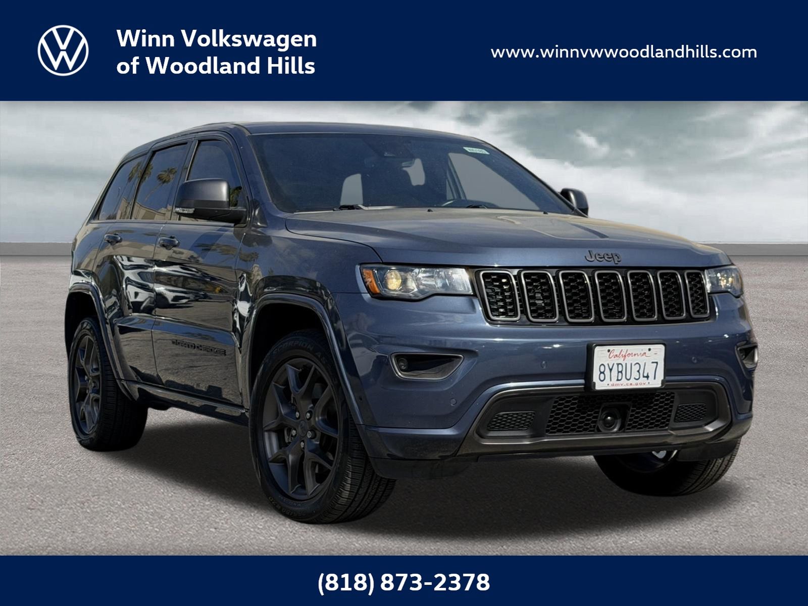 2021 Jeep Grand Cherokee 80th Anniversary Edition