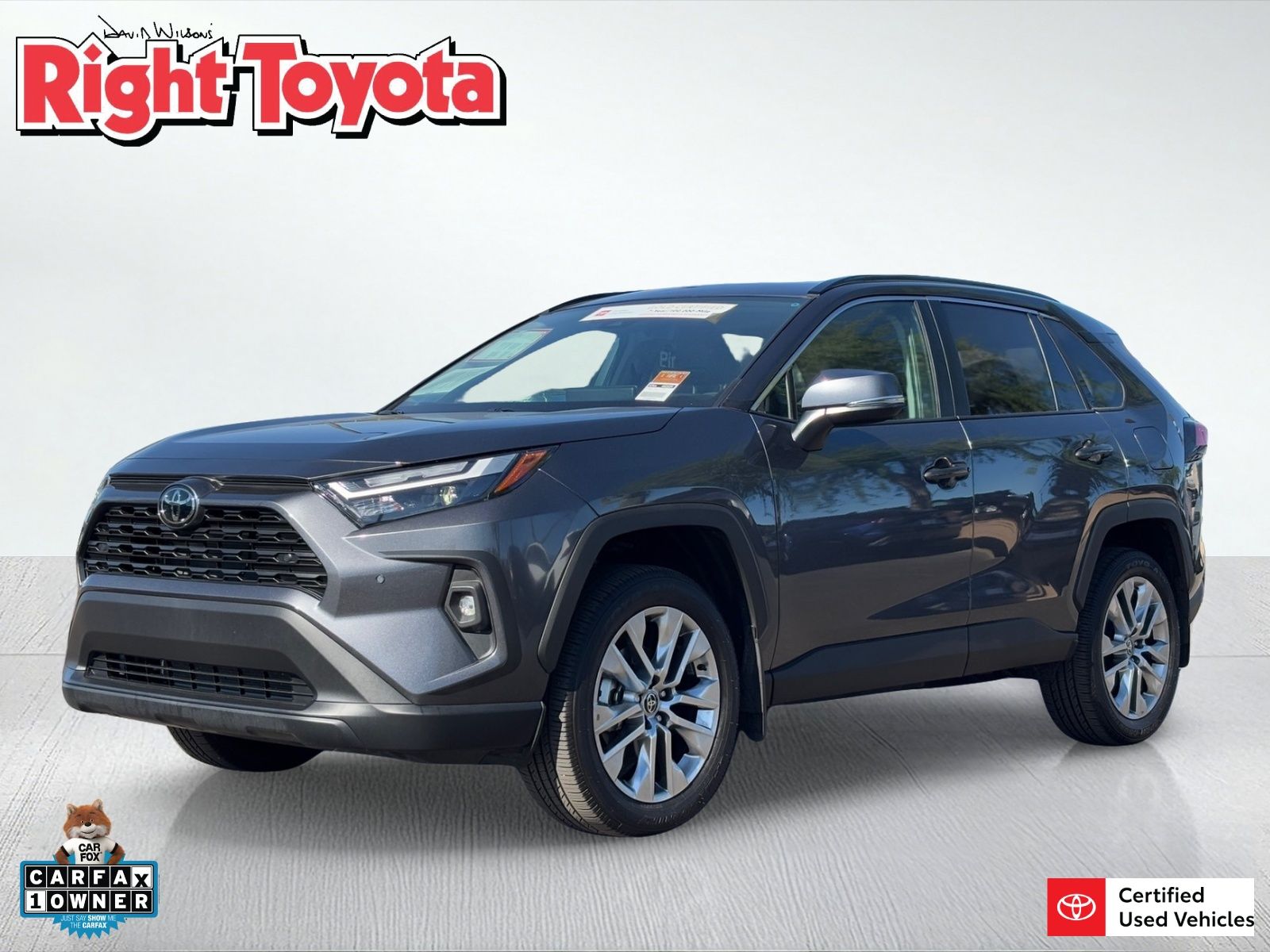 Magnetic Gray Metallic 2025 Toyota RAV4 XLE Premium FWD SUV / Crossover Front-Wheel Drive 8-Speed Automatic