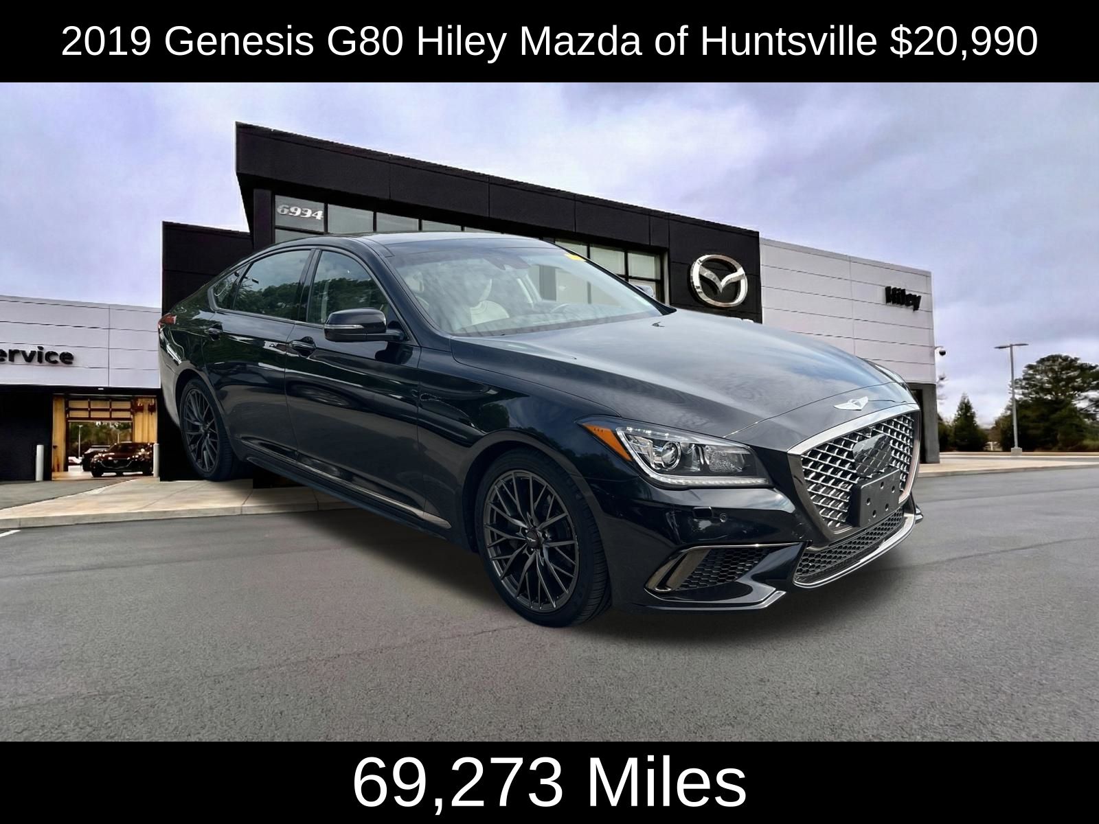 2019 Genesis G80 3.8L RWD