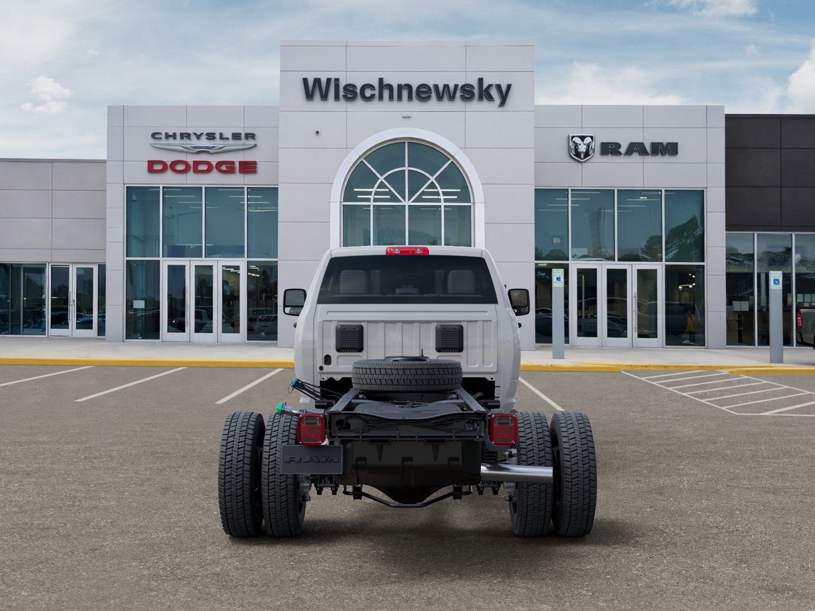 2026 Ram 5500HD Tradesman White at Texan Dodge Chrysler Jeep Ram