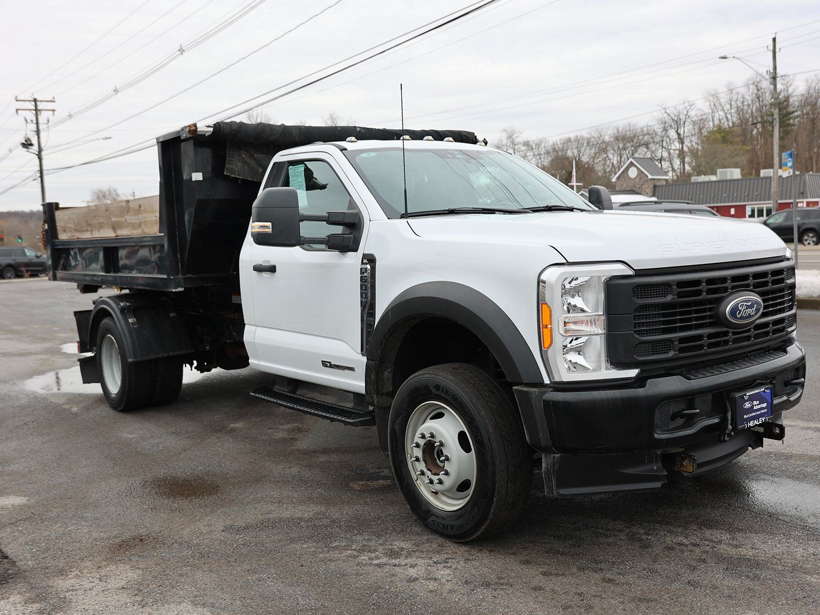 Oxford White 2023 Ford F-600 Super Duty Pickup Truck Automatic