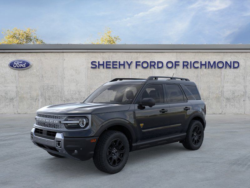 New 2025 Shadow Black Ford Badlands image 2