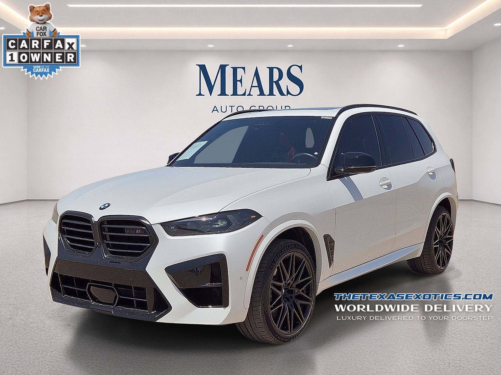Mineral White Metallic 2025 BMW X5 M SUV / Crossover All-Wheel Drive 8-Speed Automatic