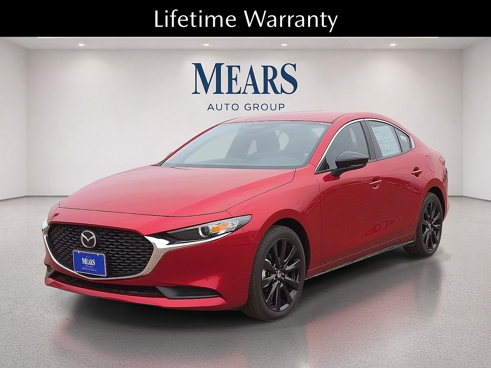 Soul Red Crystal Metallic 2026 Mazda MAZDA3 Sedan Front-Wheel Drive 6-Speed Automatic