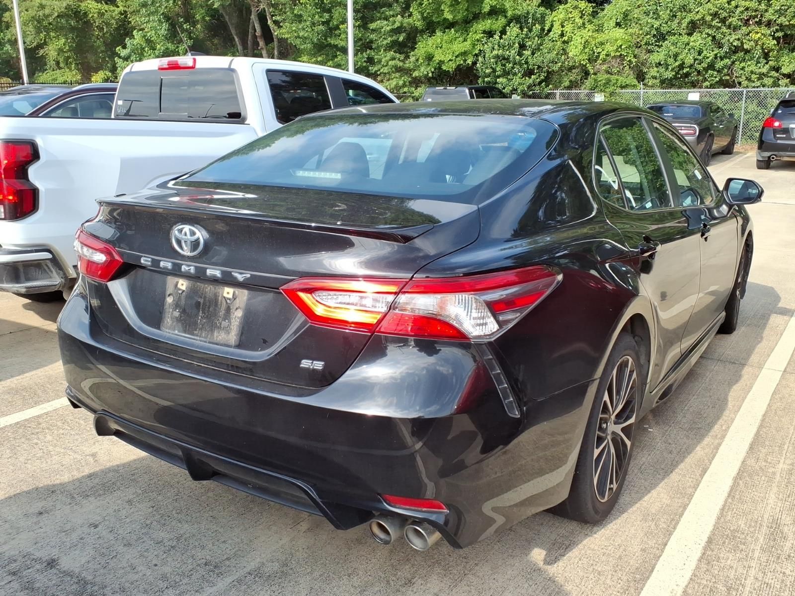 2018 Toyota Camry SE Black at Classic Chevrolet Galveston