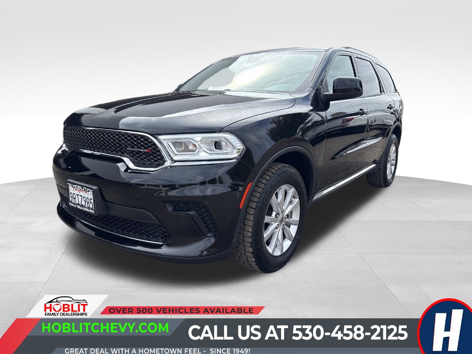 DB Black Clearcoat 2023 Dodge Durango SUV / Crossover All-Wheel Drive 8-Speed Automatic