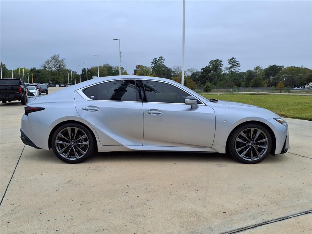 2023 Lexus IS 350 F SPORT Silver at Westside Lexus