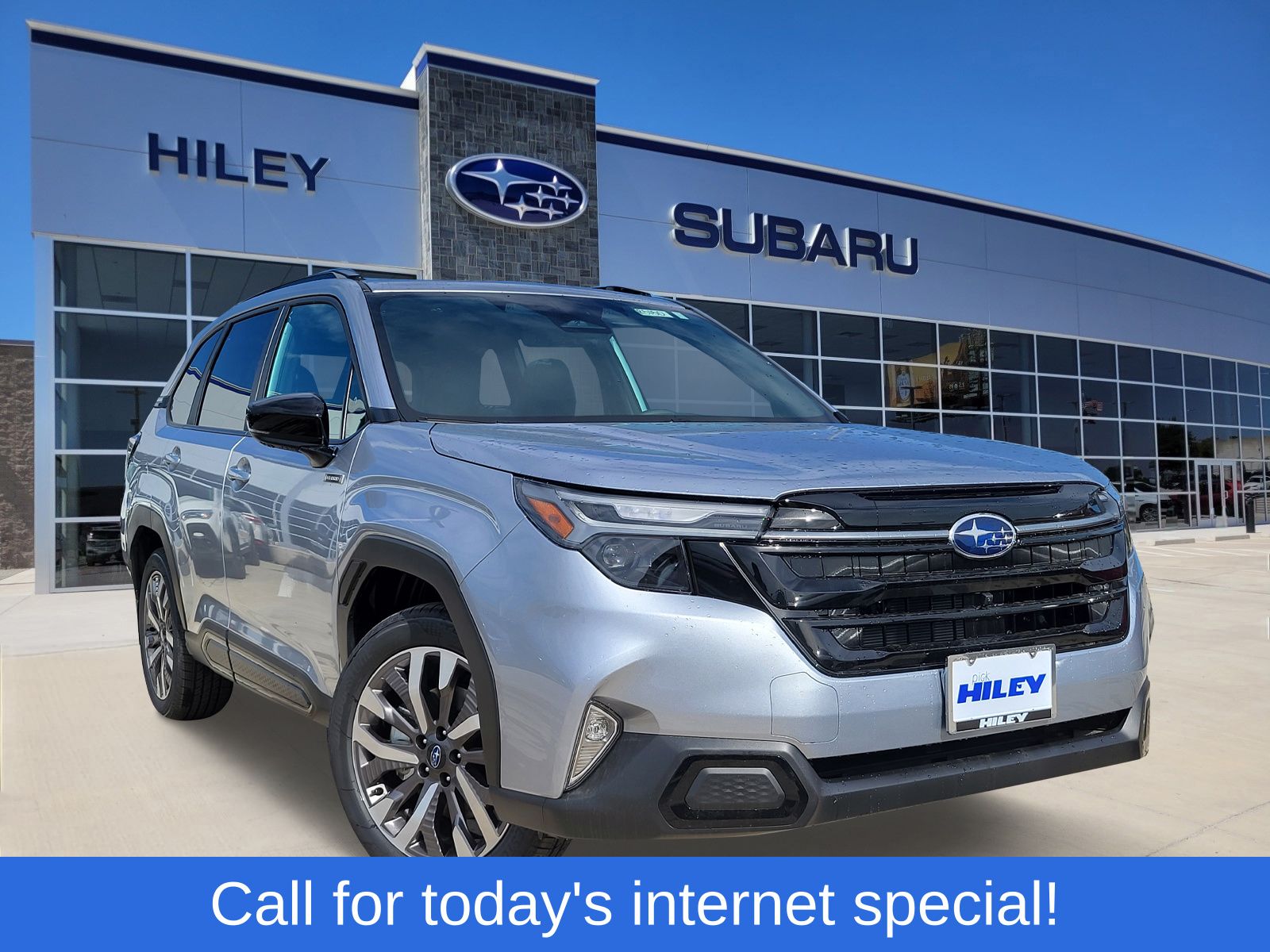 Ice Silver Metallic 2026 Subaru Forester Hybrid Touring AWD SUV / Crossover All-Wheel Drive Continuously Variable Transmission