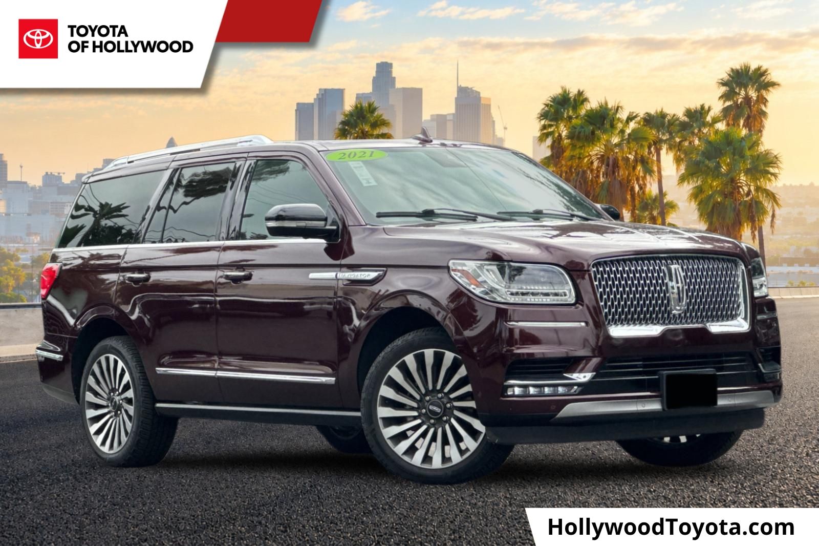 Red (Burgundy) 2021 Lincoln Navigator SUV / Crossover Four-Wheel Drive Automatic