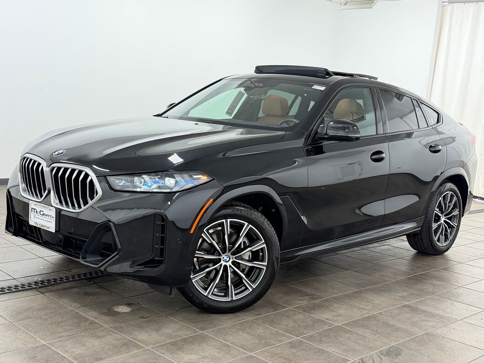 Black Sapphire Metallic 2024 BMW X6 SUV / Crossover All-Wheel Drive 8-Speed Automatic