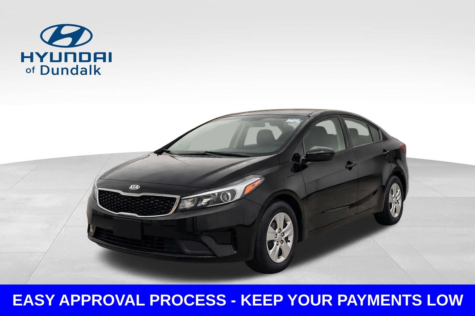 Aurora Black Pearl 2018 Kia Forte LX Sedan Front-Wheel Drive 6-Speed Automatic
