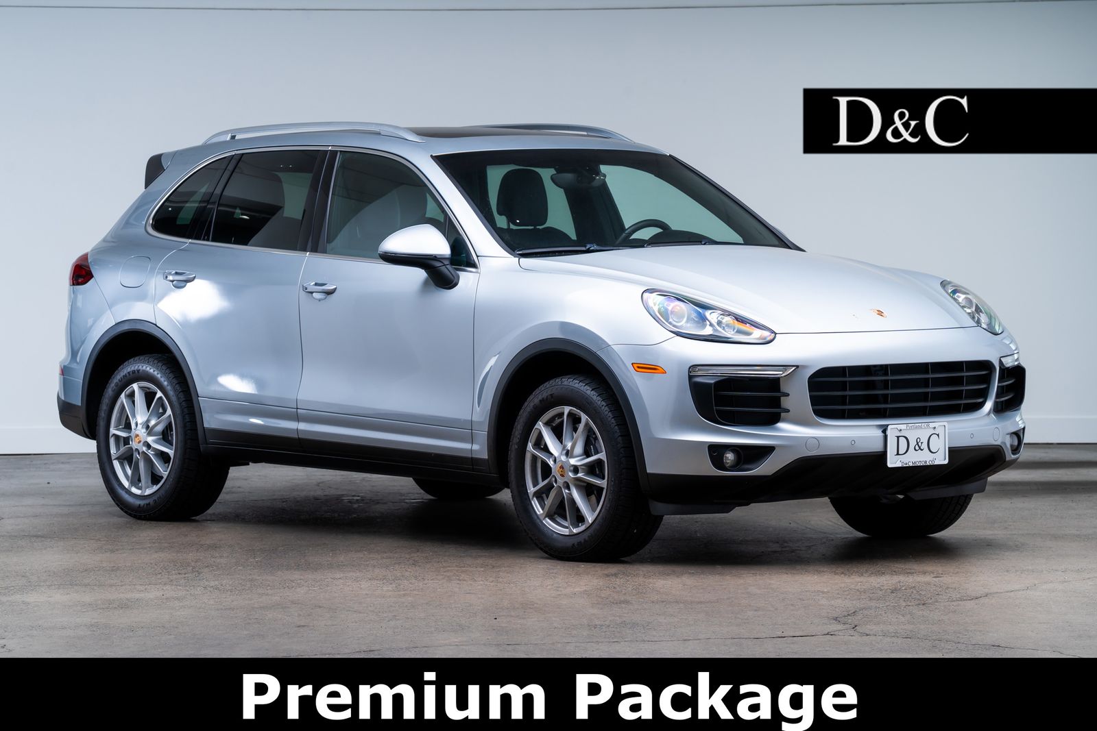 Rhodium Silver Metallic 2016 Porsche Cayenne SUV / Crossover All-Wheel Drive 8-Speed Automatic