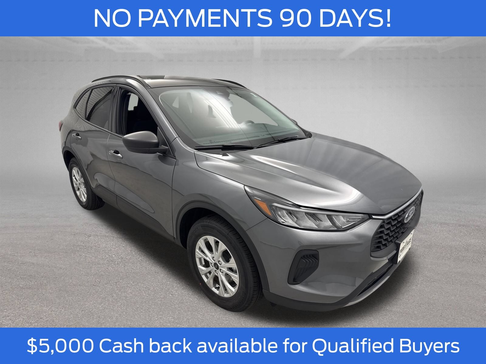 Gray Metallic 2026 Ford Escape SUV / Crossover All-Wheel Drive 8-Speed Automatic
