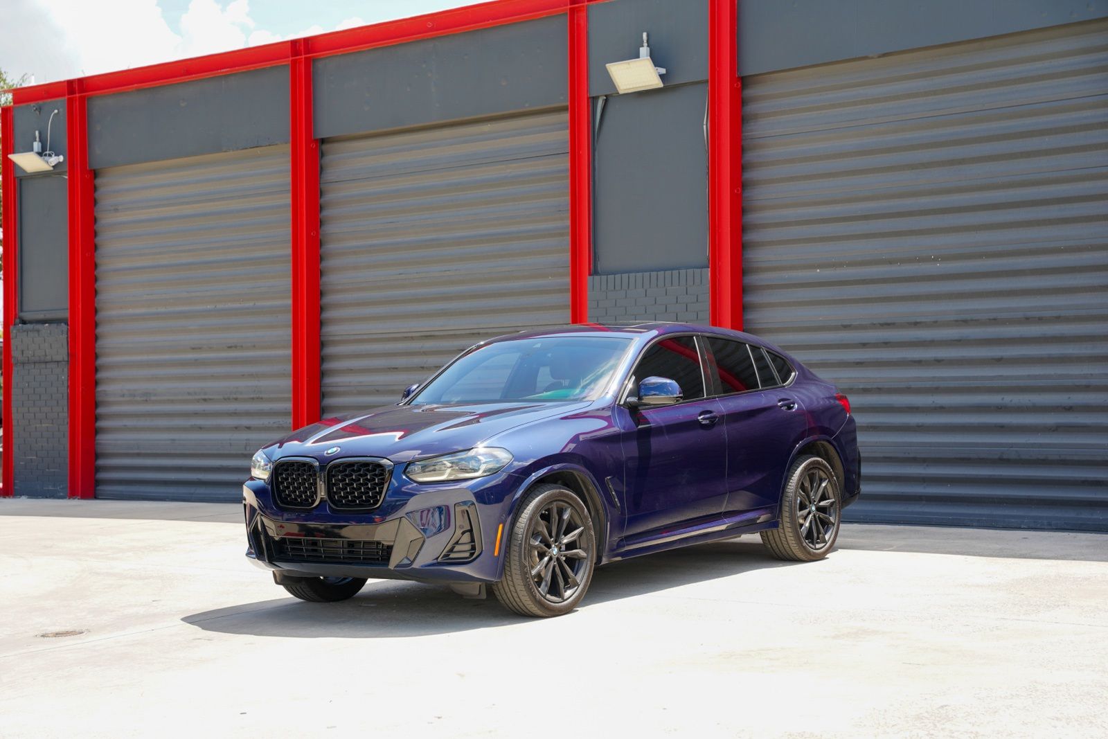 Tanzanite Blue II Metallic 2024 BMW X4 SUV / Crossover All-Wheel Drive 8-Speed Automatic