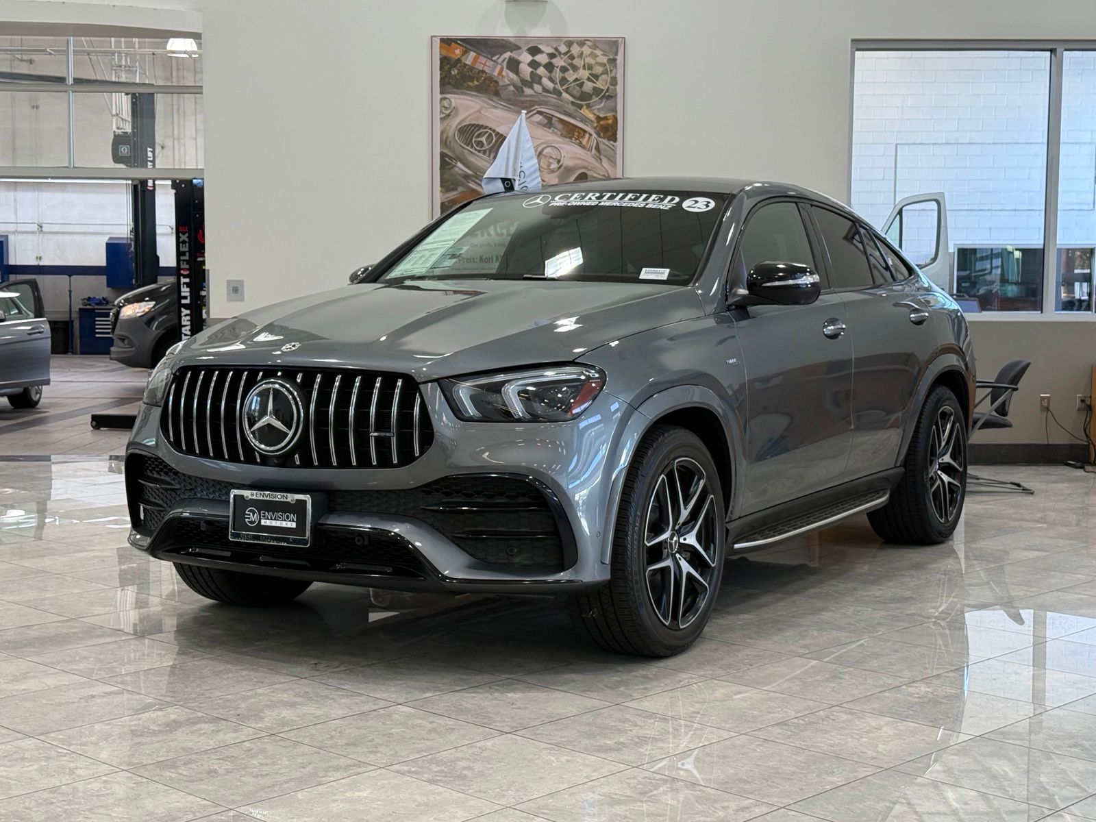 Selenite Gray Metallic 2023 Mercedes-Benz GLE SUV / Crossover All-Wheel Drive 9-Speed Automatic