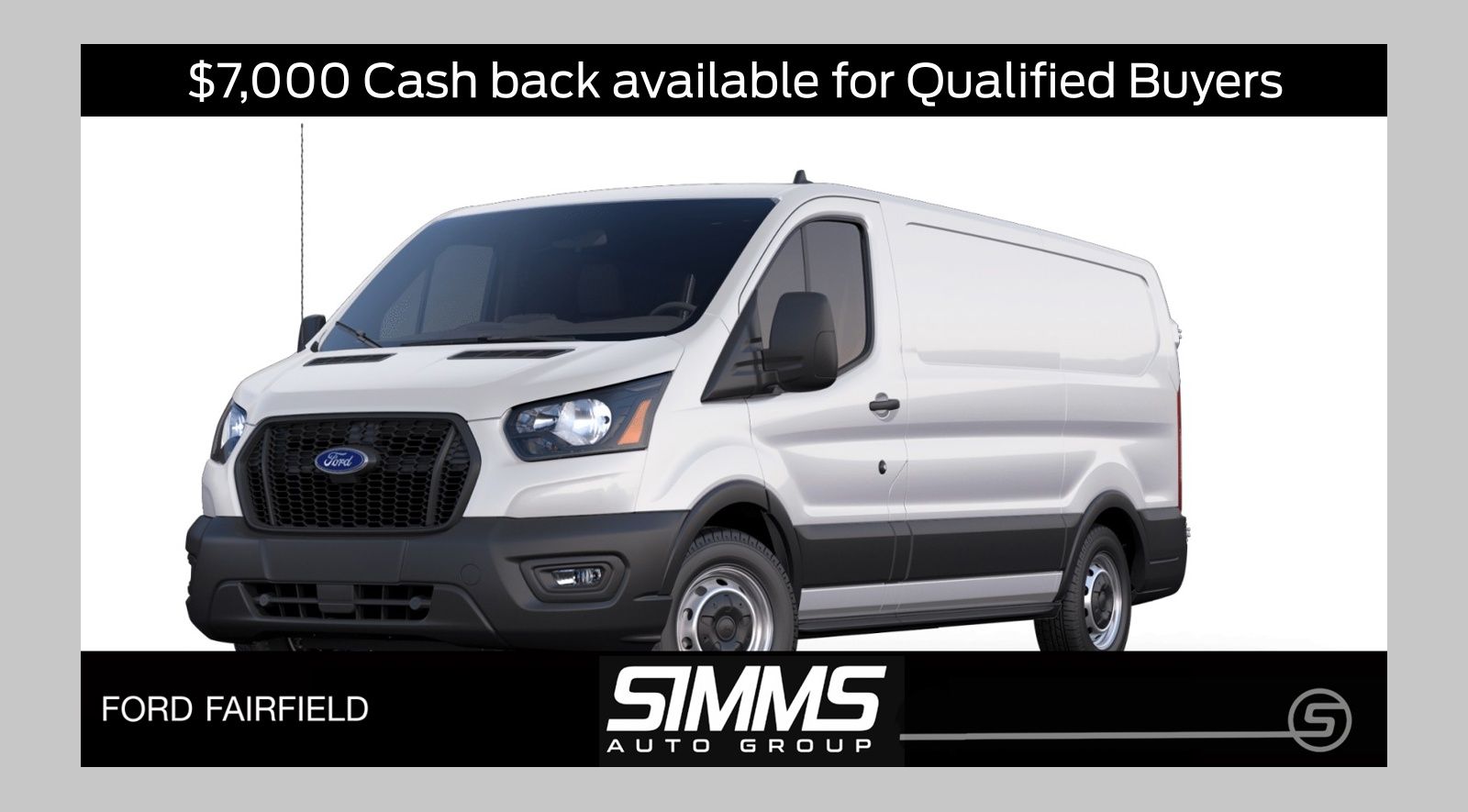 Oxford White 2025 Ford Transit Cargo 150 Low Roof RWD Van Rear-Wheel Drive Automatic