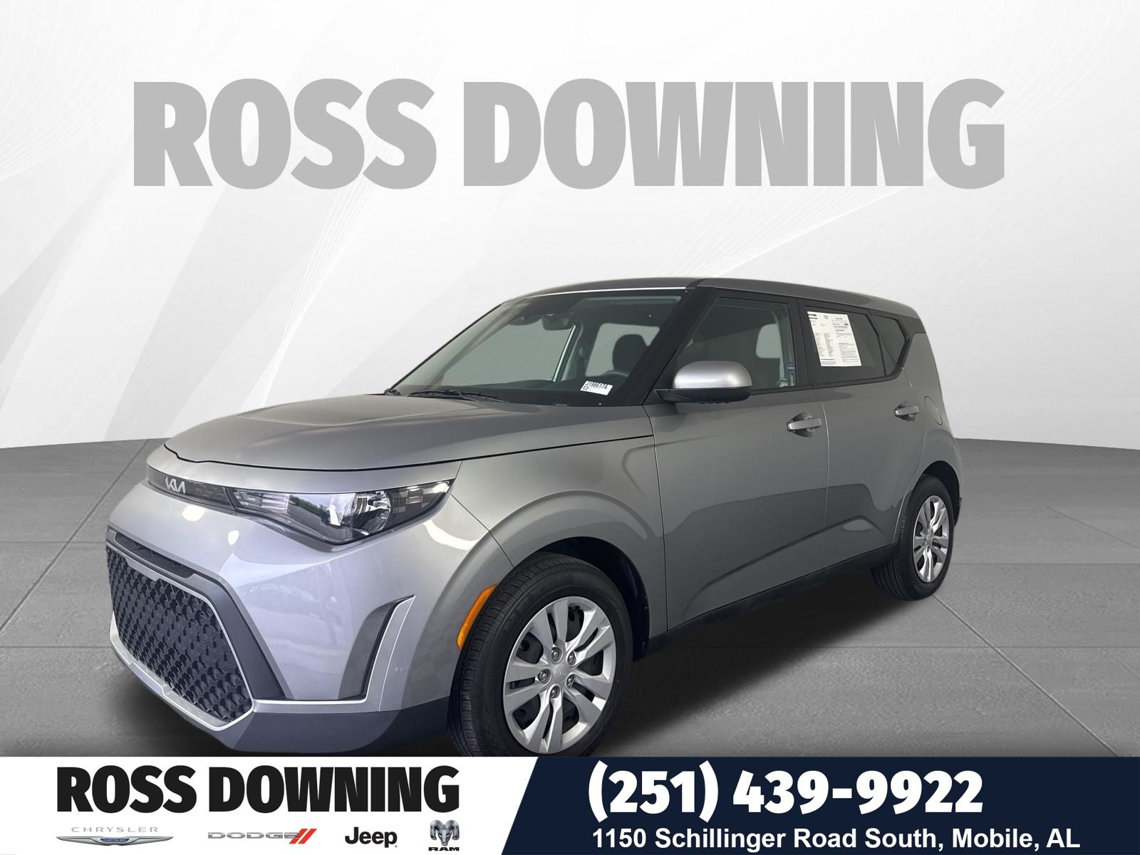 Steel Gray 2025 Kia Soul LX FWD SUV / Crossover Front-Wheel Drive Continuously Variable Transmission