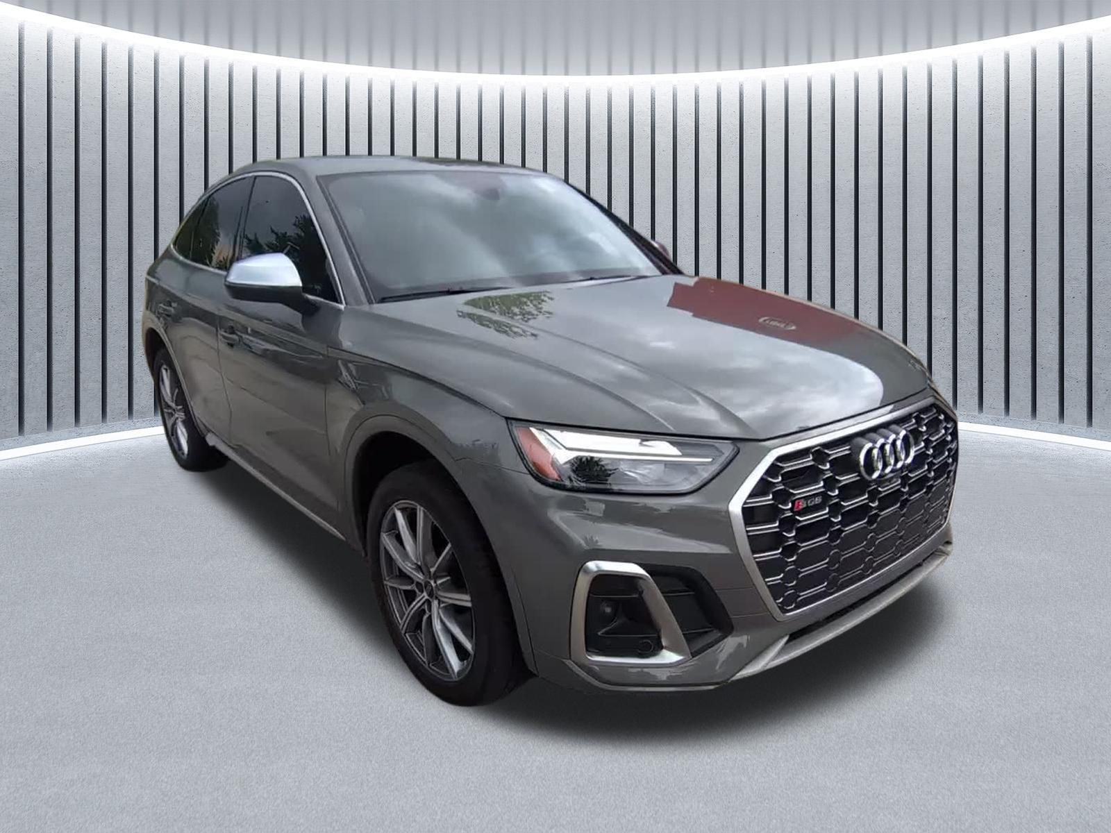 Gray 2024 Audi SQ5 Sportback 3.0T quattro Premium Plus AWD Sedan All-Wheel Drive 8-Speed Automatic