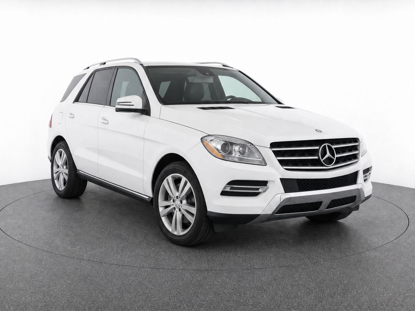 Polar White 2015 Mercedes-Benz M-Class SUV / Crossover All-Wheel Drive 7-Speed Automatic