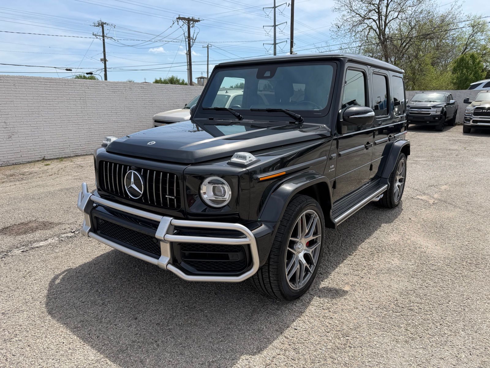 Gray (designo Platinum Black Metallic) 2021 Mercedes-Benz G-Class AMG G 63 4MATIC SUV / Crossover All-Wheel Drive 9-Speed Automatic