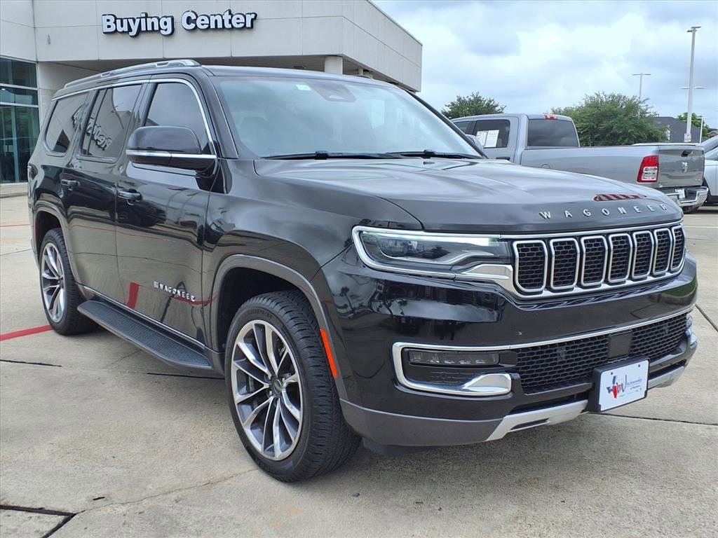 2022 Jeep Wagoneer Series II Black at DeMontrond Auto Country