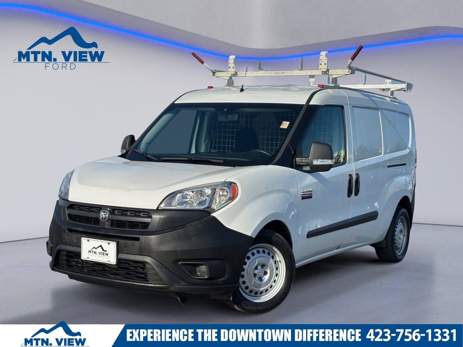 Bright White 2018 RAM ProMaster City Tradesman Cargo Van Van Front-Wheel Drive 9-Speed Automatic