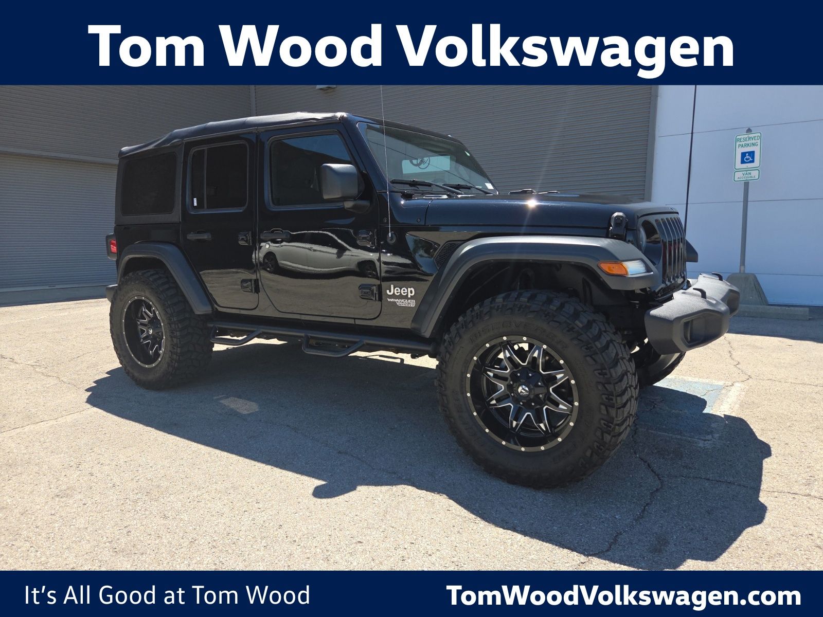 Black Clearcoat 2020 Jeep Wrangler Unlimited Sport S 4WD SUV / Crossover Four-Wheel Drive 8-Speed Automatic