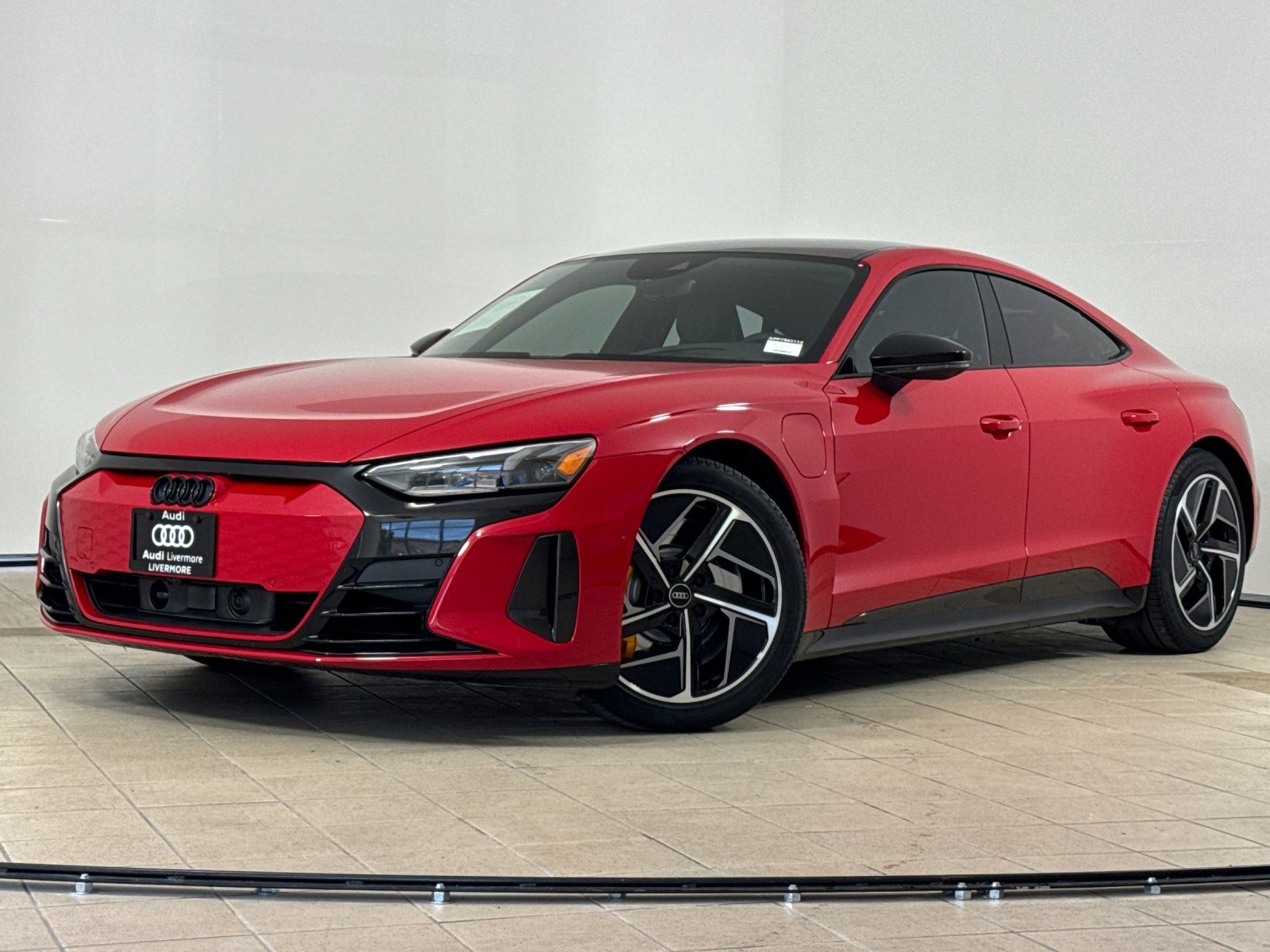 Orange (Tango Red Metallic) 2023 Audi RS e-tron GT Sedan All-Wheel Drive 1-Speed Automatic