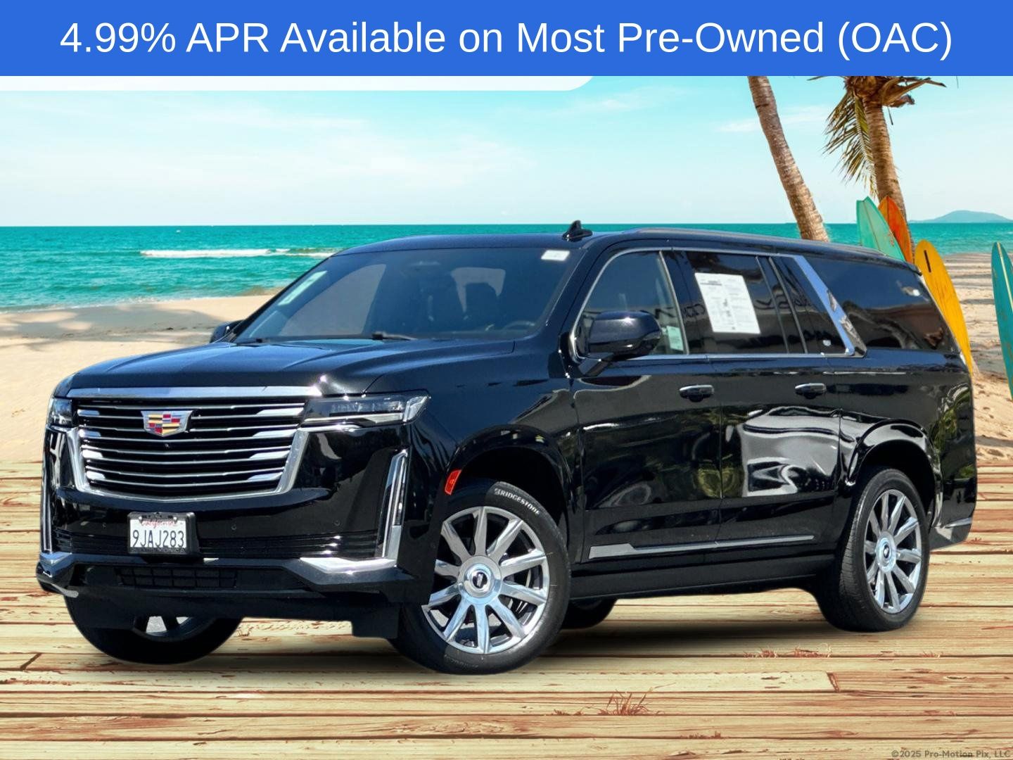 Black Raven 2024 Cadillac Escalade ESV SUV / Crossover Four-Wheel Drive Automatic