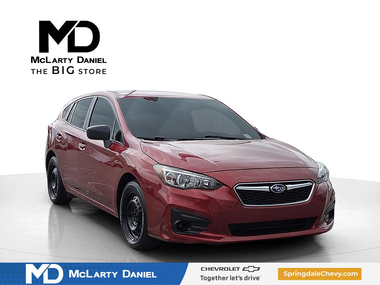 Venetian Red Pearl 2017 Subaru Impreza 2.0i Hatchback Hatchback All-Wheel Drive Continuously Variable Transmission
