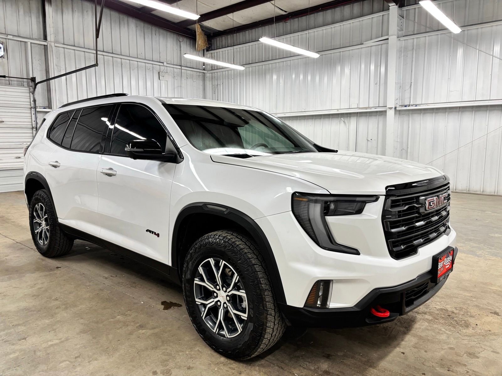 White Frost 2025 GMC Acadia SUV / Crossover Four-Wheel Drive 8-Speed Automatic