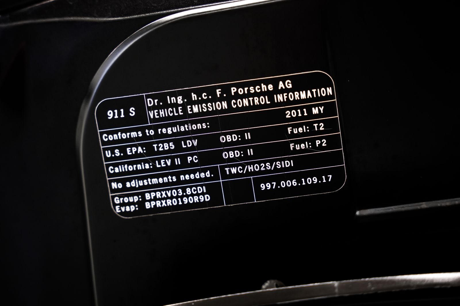 2011 Porsche 911 Carrera S — photo 40