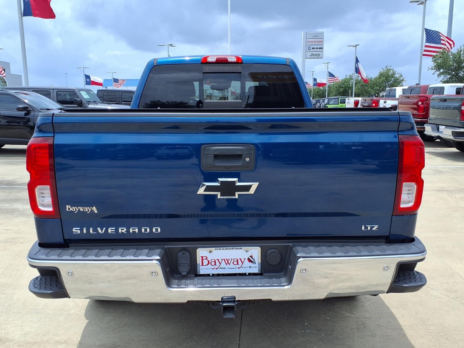 2017 Chevrolet Silverado 1500 LTZ Blue at Community Honda