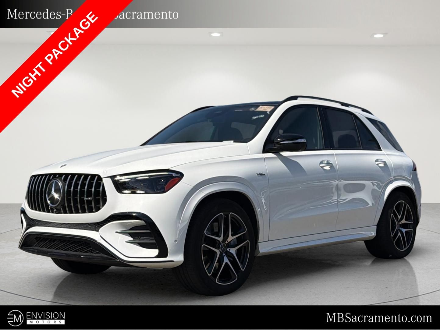 Polar White 2025 Mercedes-Benz GLE SUV / Crossover All-Wheel Drive 9-Speed Automatic