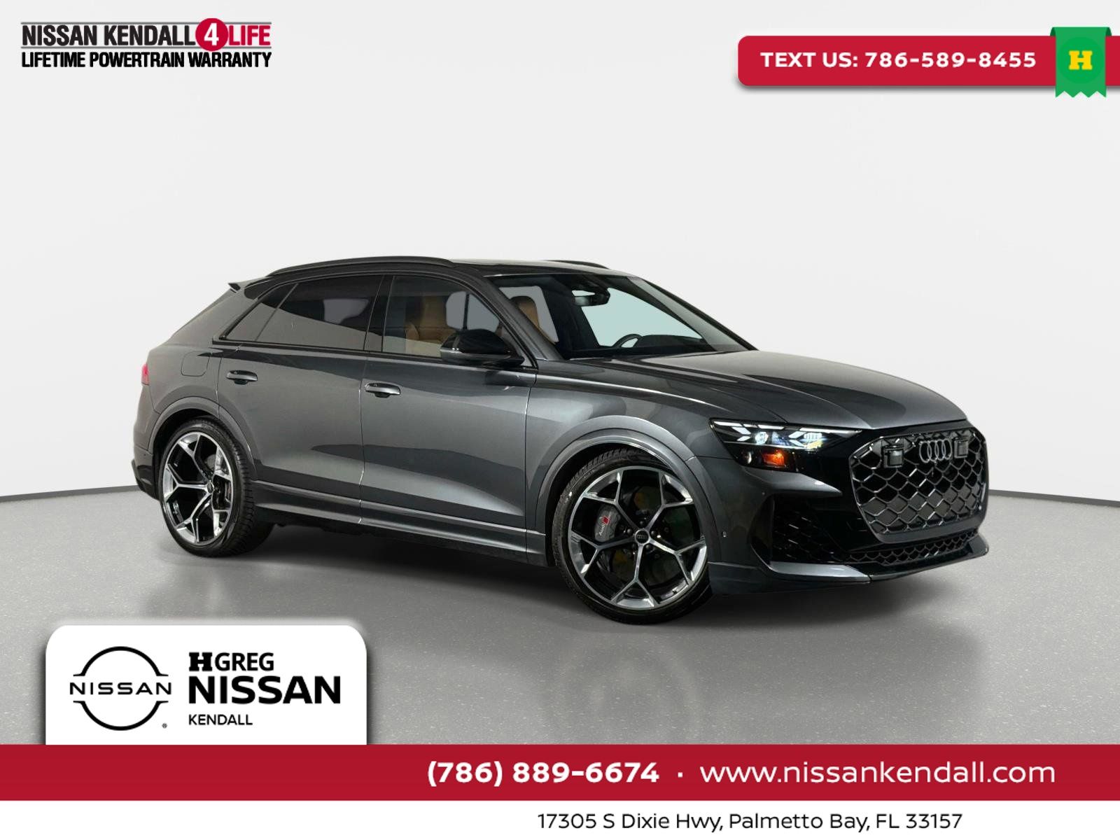 Gray 2025 Audi RS Q8 SUV / Crossover Automatic