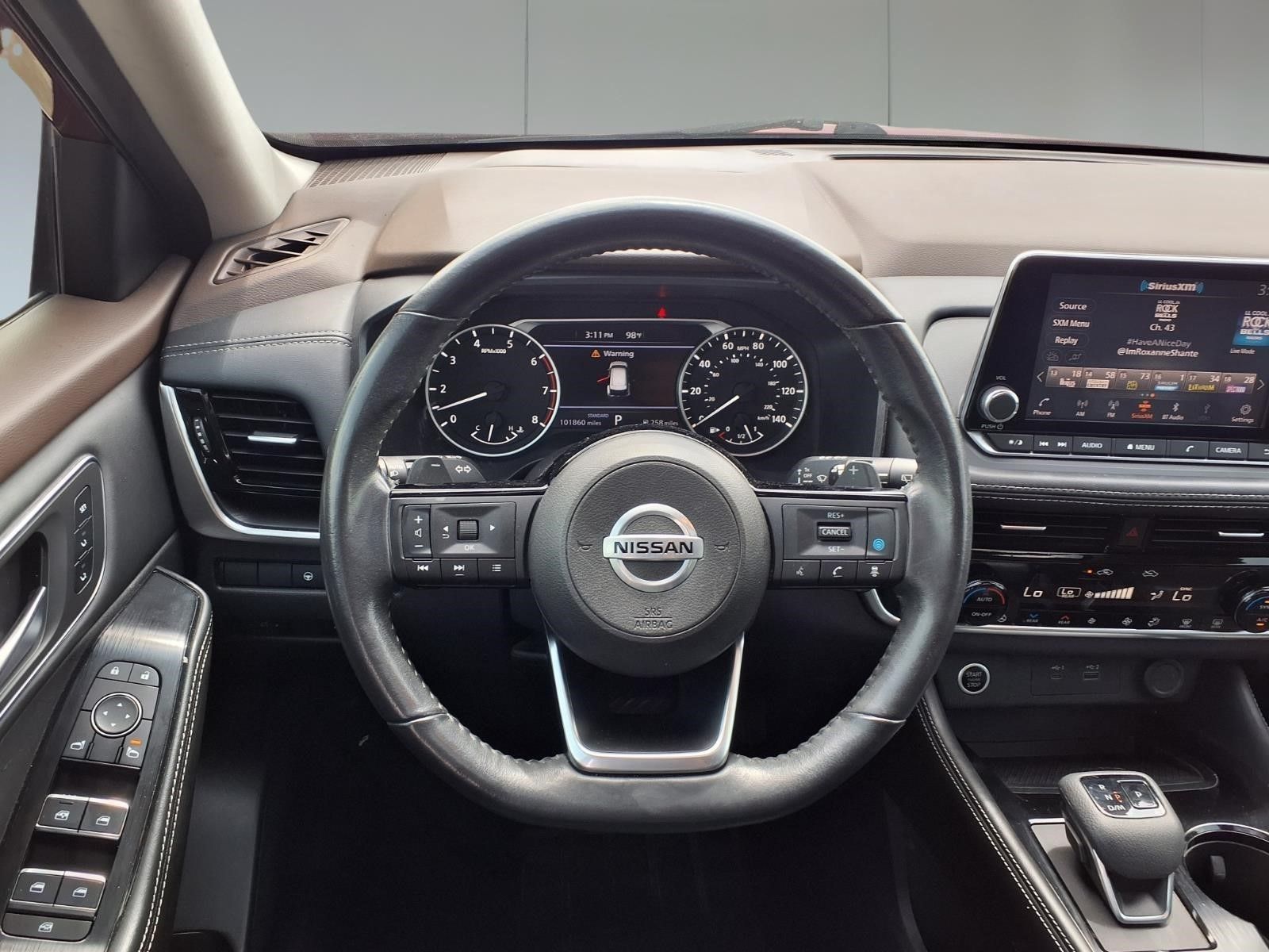 2021 Nissan Rogue SL Red at Central Houston Nissan