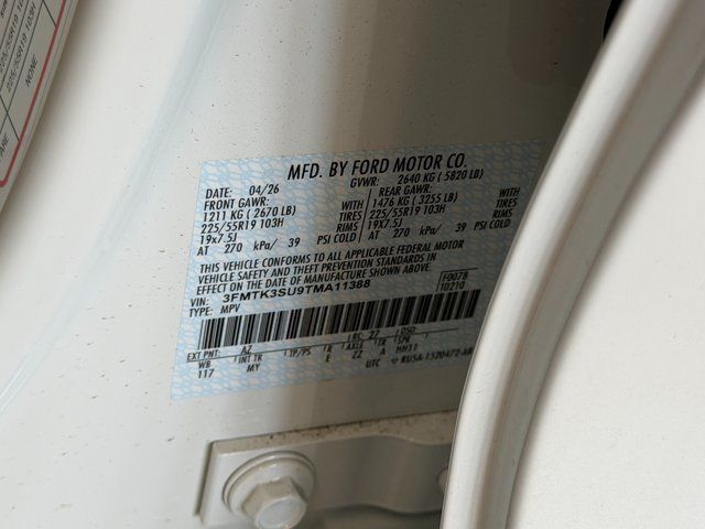 New 2026 Star White Metallic Tri-coat Ford Premium image 36