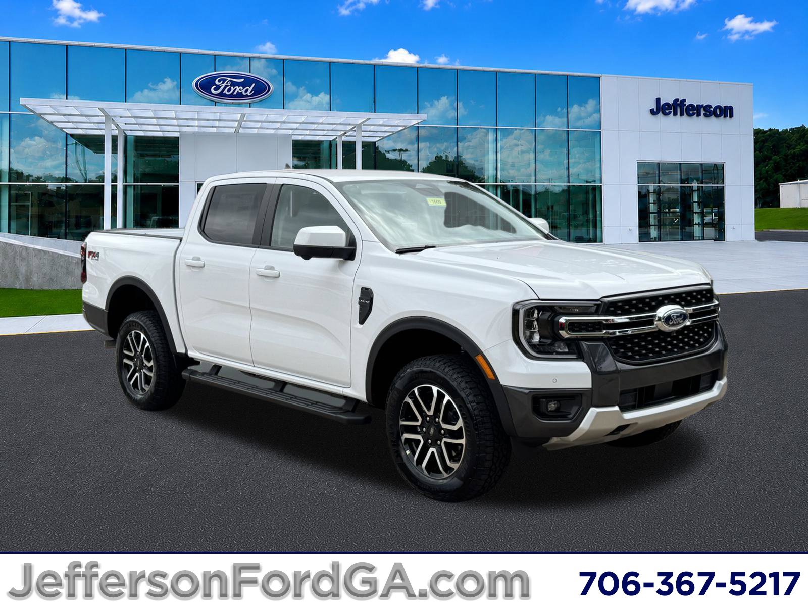 Oxford White 2026 Ford Ranger Pickup Truck Four-Wheel Drive Automatic