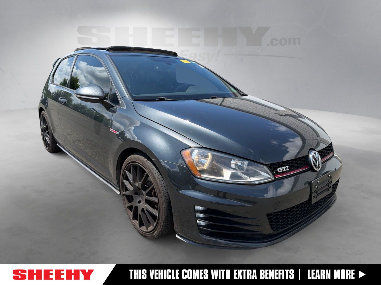 Carbon Steel Gray Metallic 2015 Volkswagen Golf GTI Hatchback Front-Wheel Drive 6-Speed Manual