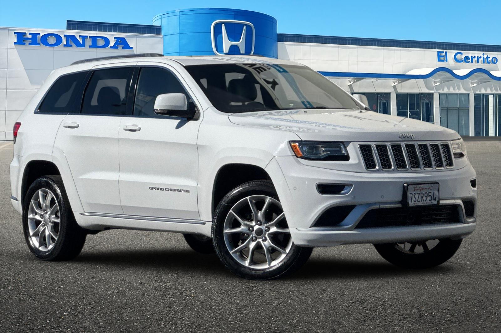 Bright White Clearcoat 2016 Jeep Grand Cherokee Summit 4WD SUV / Crossover Four-Wheel Drive 8-Speed Automatic