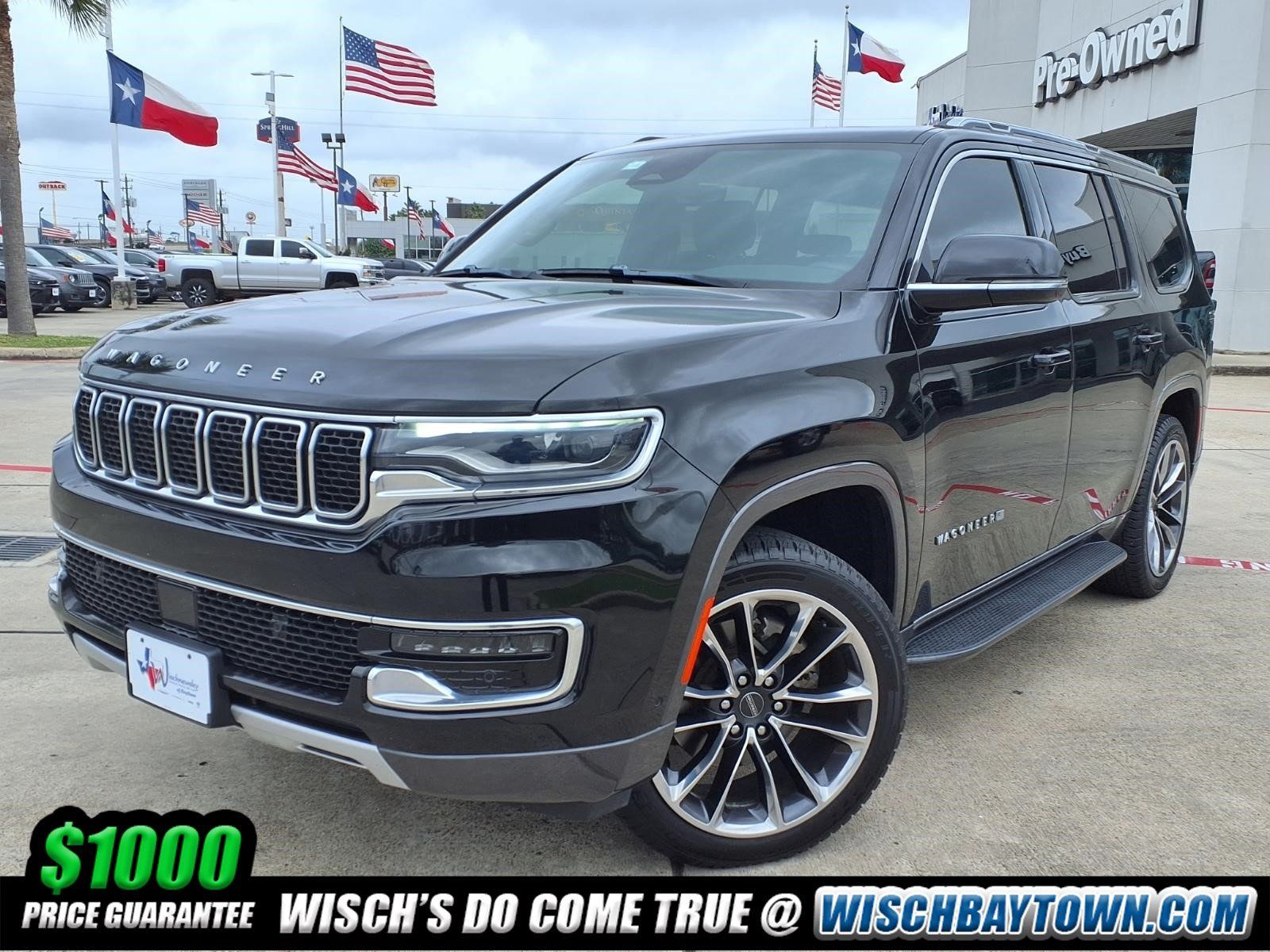 2022 Jeep Wagoneer Series II Black at Emmons Autoplex