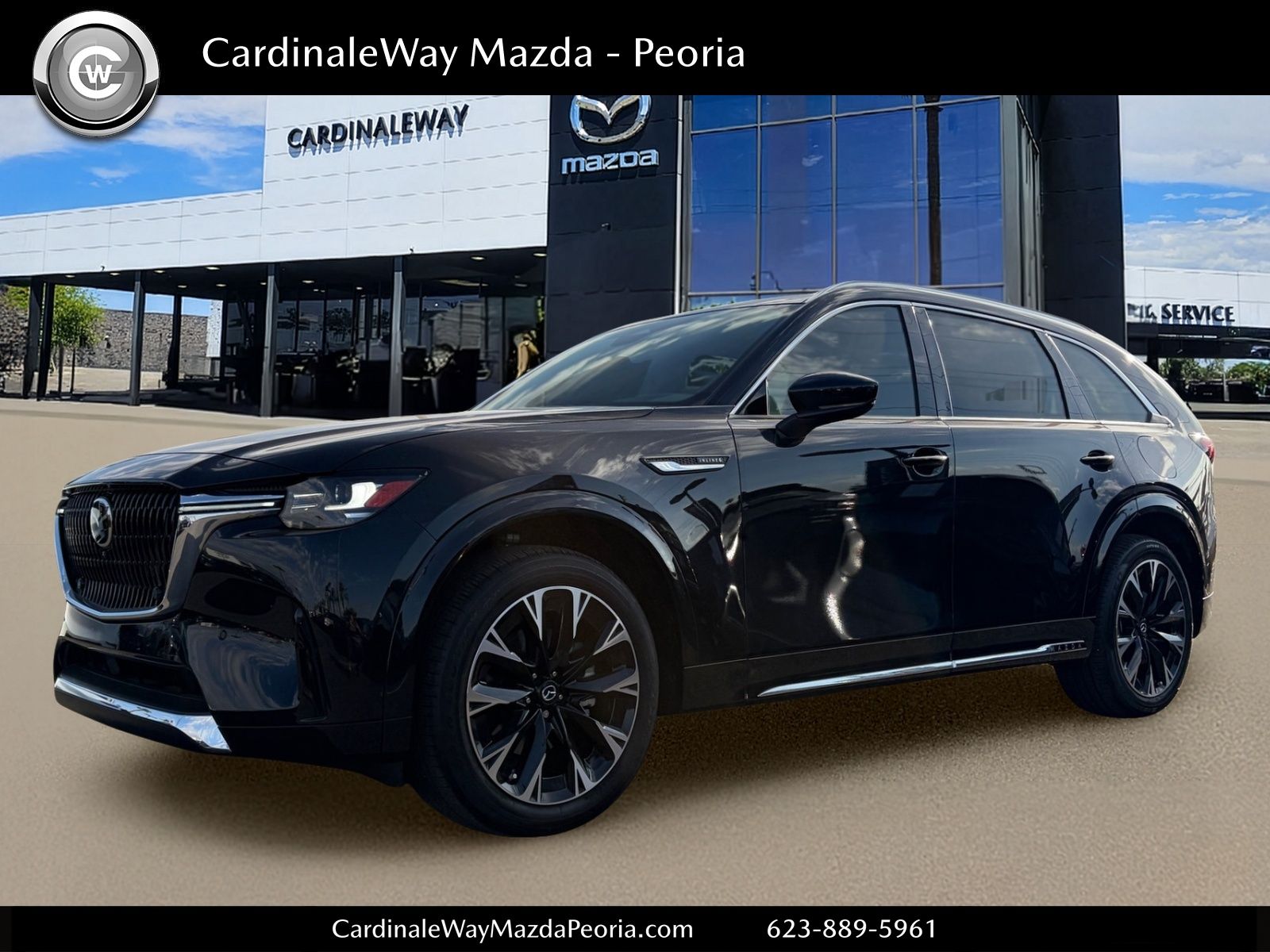 Jet Black Mica 2026 Mazda CX-90 SUV / Crossover All-Wheel Drive 8-Speed Automatic